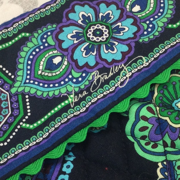 Vera Bradley Christmas stocking. Blue Rhapsody. - Picture 2 of 7